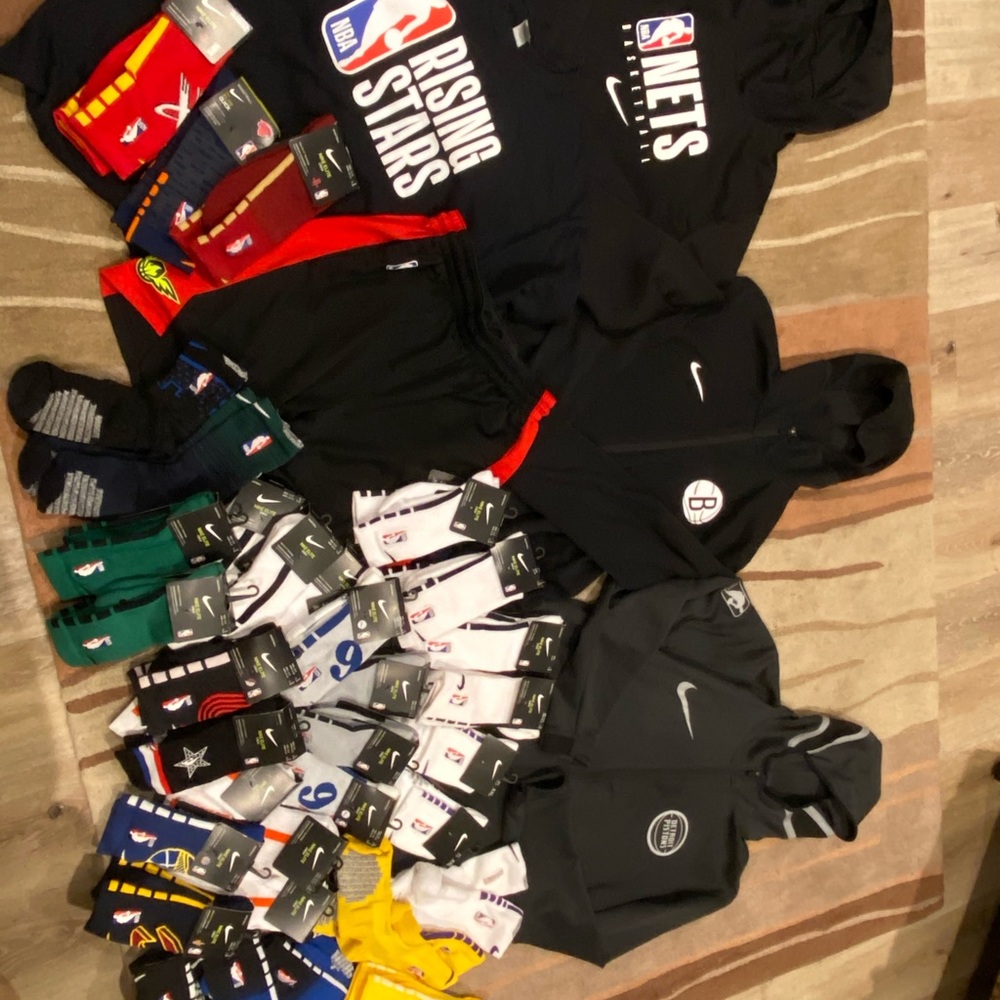Nike NBA Hoodies, shorts& Nike NBA Elite socks